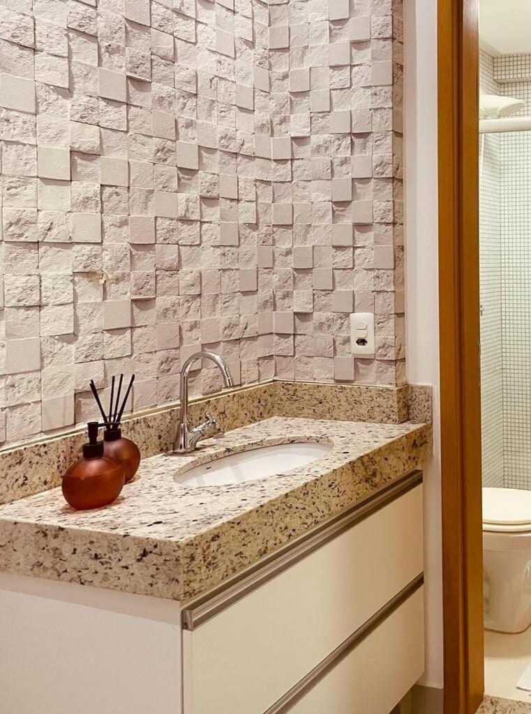 2 Qts.| 4 Hosp. | Ao Lado Do Goiania Shopping Apartment Bagian luar foto