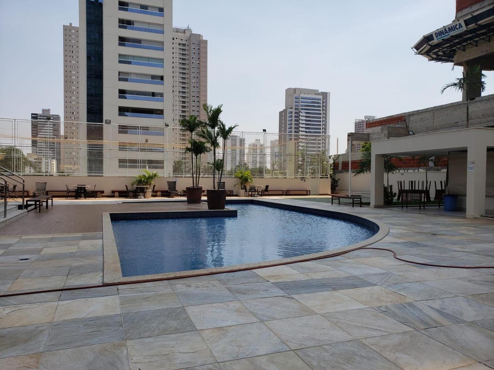 2 Qts.| 4 Hosp. | Ao Lado Do Goiania Shopping Apartment Bagian luar foto