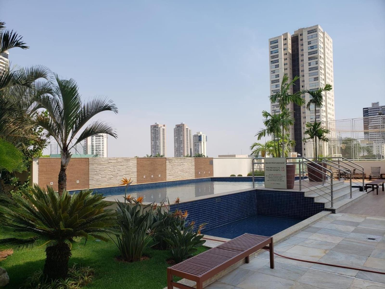 2 Qts.| 4 Hosp. | Ao Lado Do Goiania Shopping Apartment Bagian luar foto