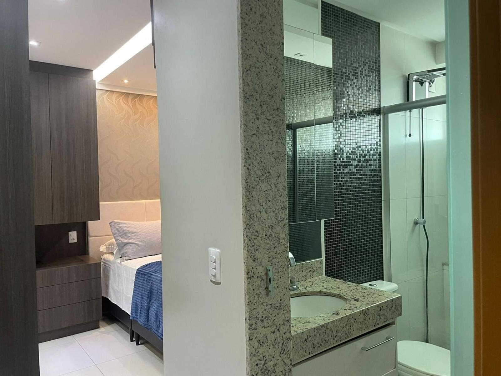 2 Qts.| 4 Hosp. | Ao Lado Do Goiania Shopping Apartment Bagian luar foto