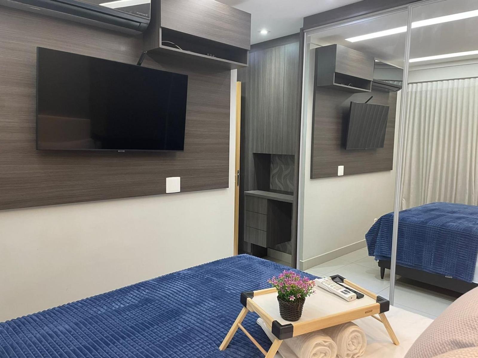 2 Qts.| 4 Hosp. | Ao Lado Do Goiania Shopping Apartment Bagian luar foto