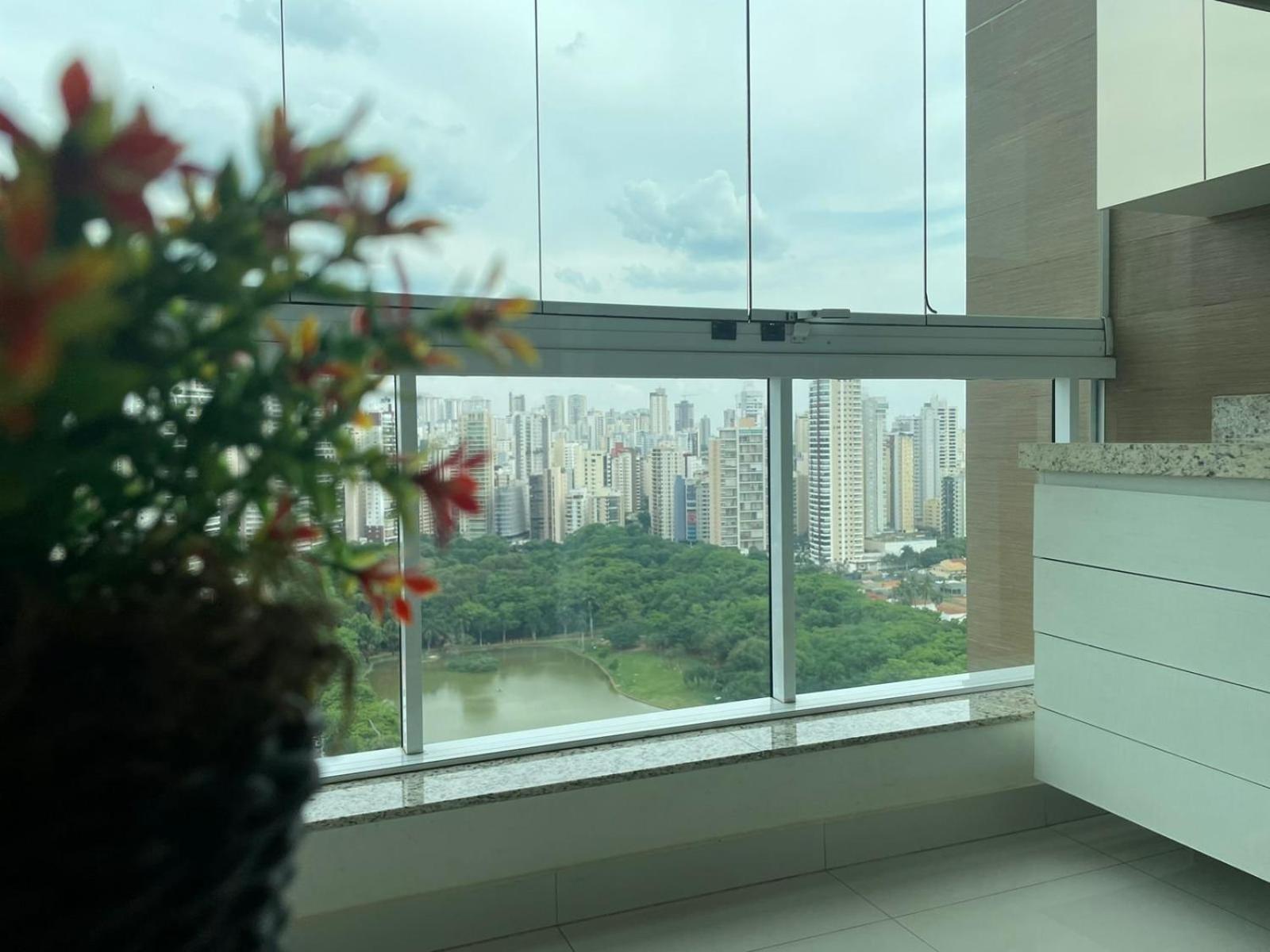 2 Qts.| 4 Hosp. | Ao Lado Do Goiania Shopping Apartment Bagian luar foto