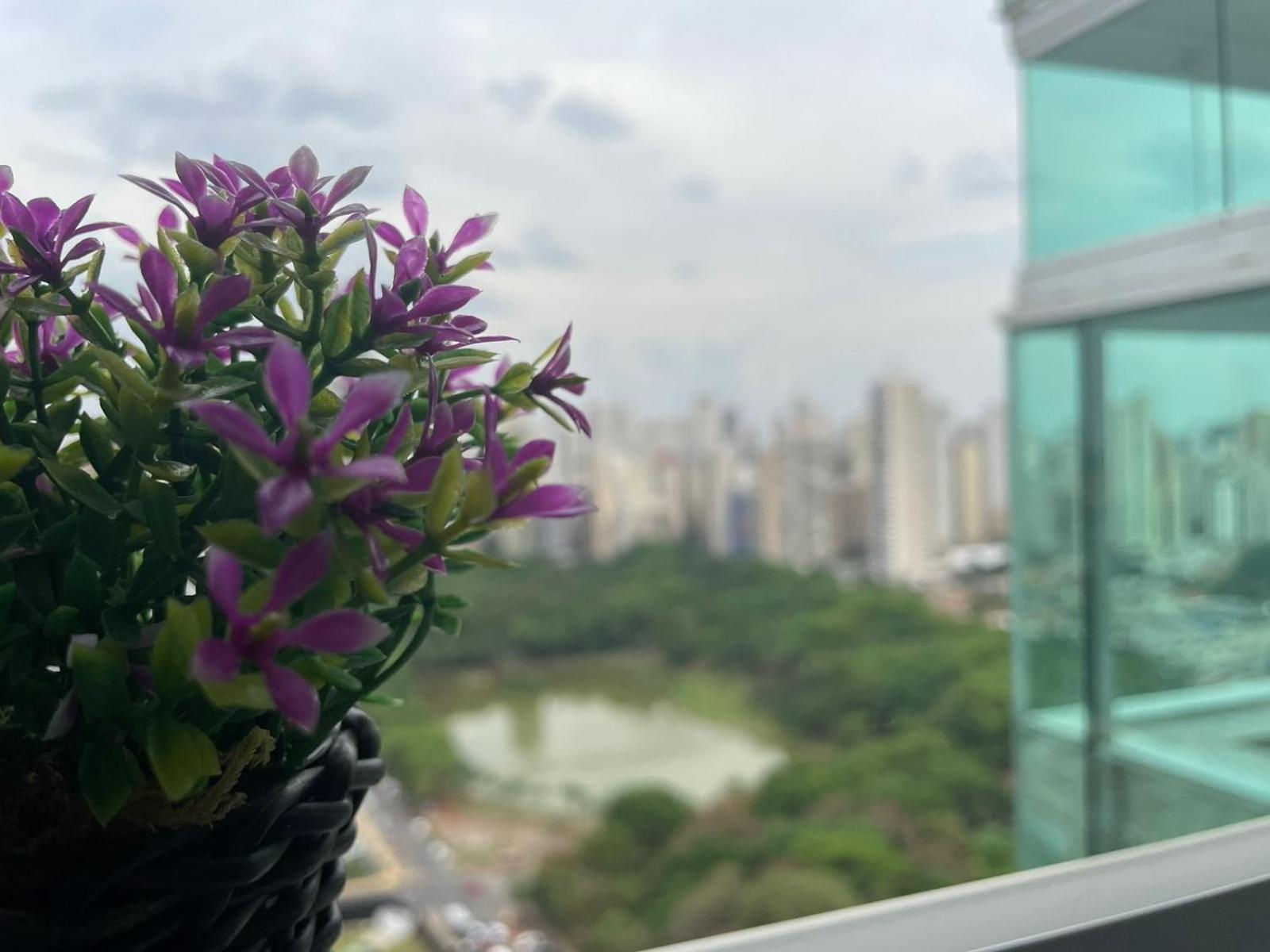2 Qts.| 4 Hosp. | Ao Lado Do Goiania Shopping Apartment Bagian luar foto
