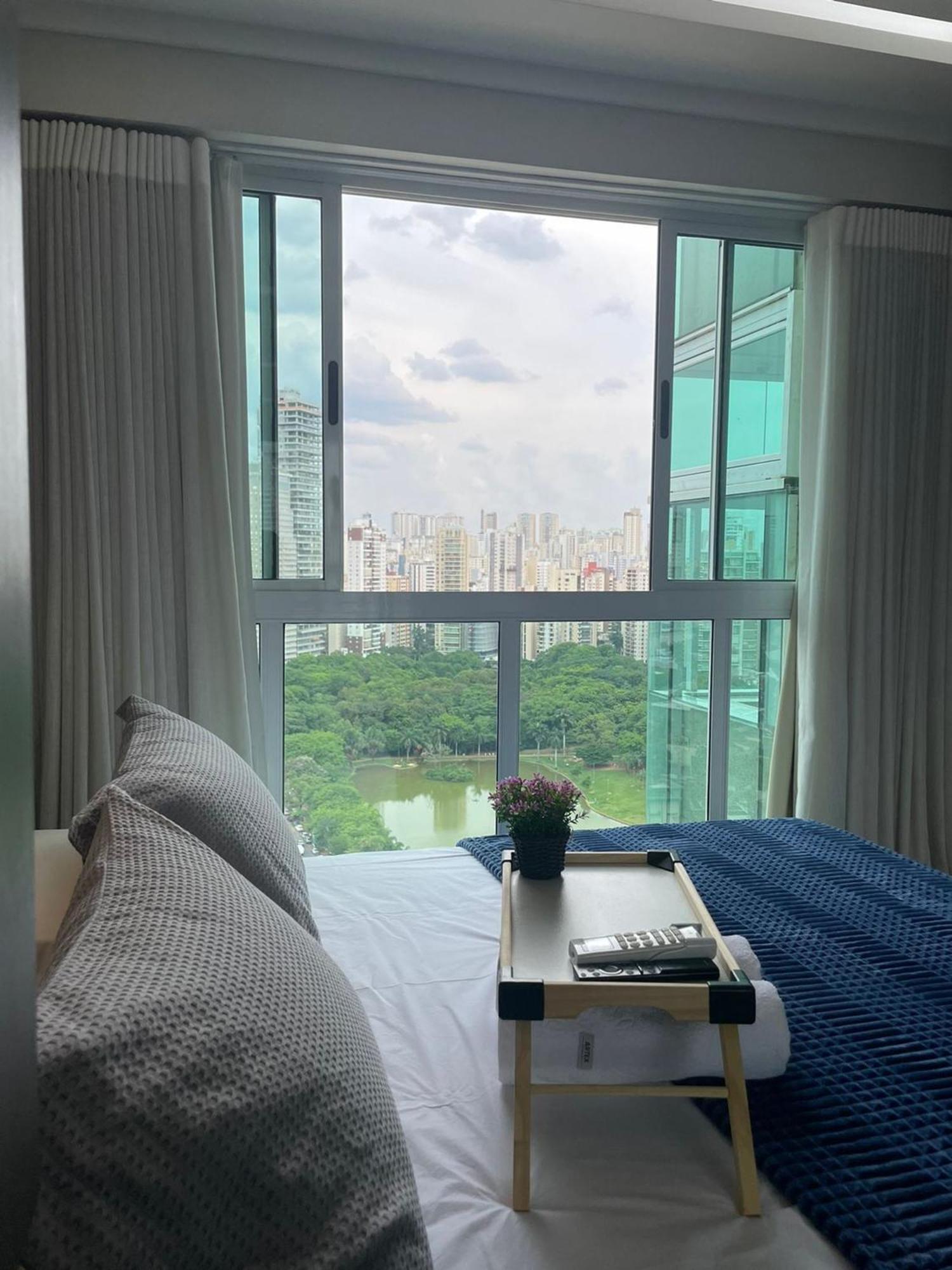 2 Qts.| 4 Hosp. | Ao Lado Do Goiania Shopping Apartment Bagian luar foto