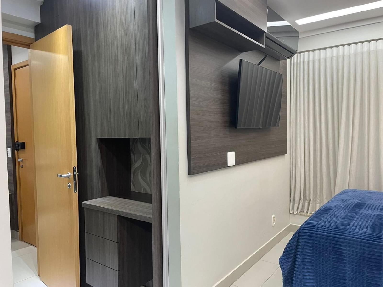 2 Qts.| 4 Hosp. | Ao Lado Do Goiania Shopping Apartment Bagian luar foto