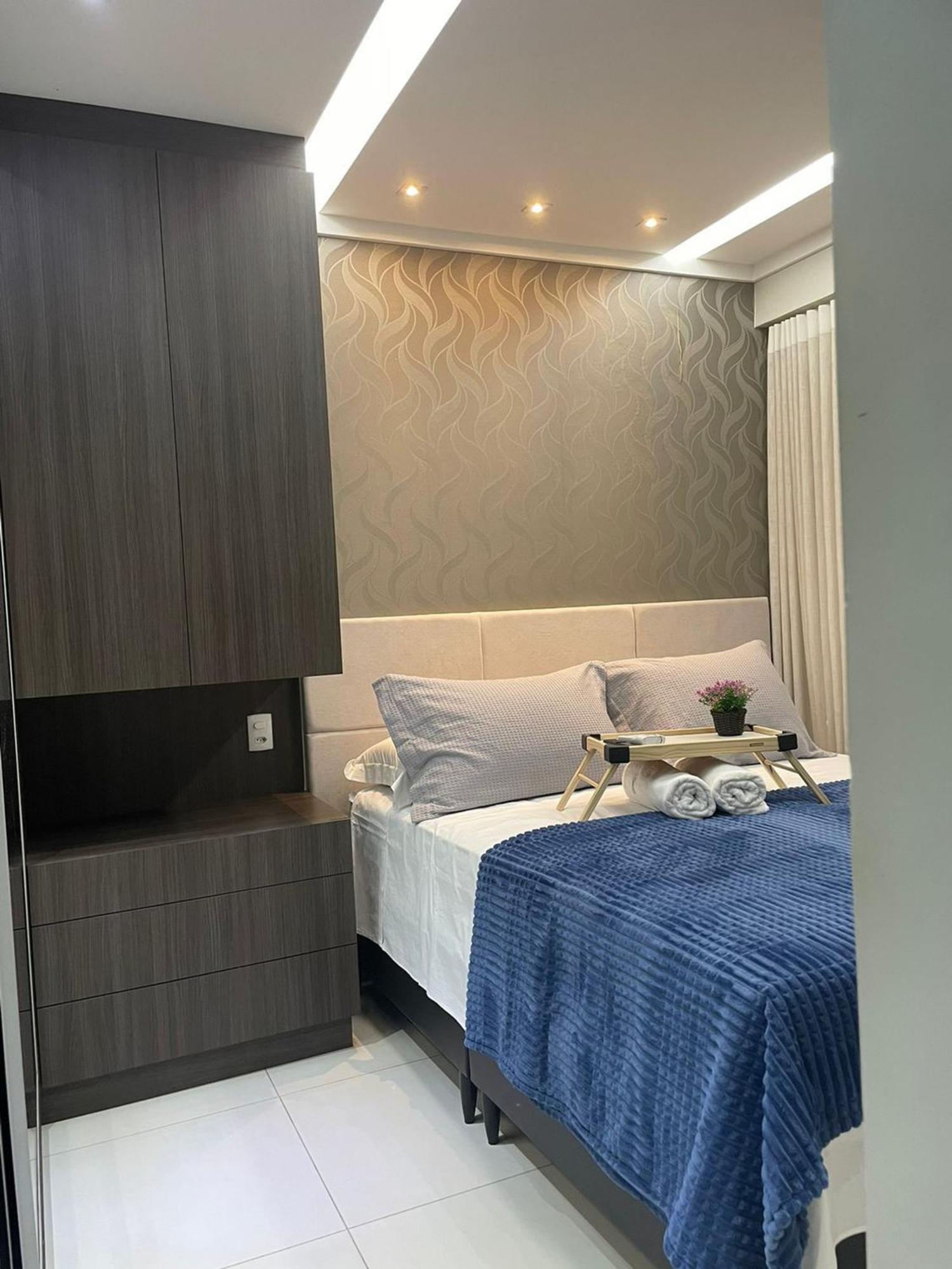 2 Qts.| 4 Hosp. | Ao Lado Do Goiania Shopping Apartment Bagian luar foto