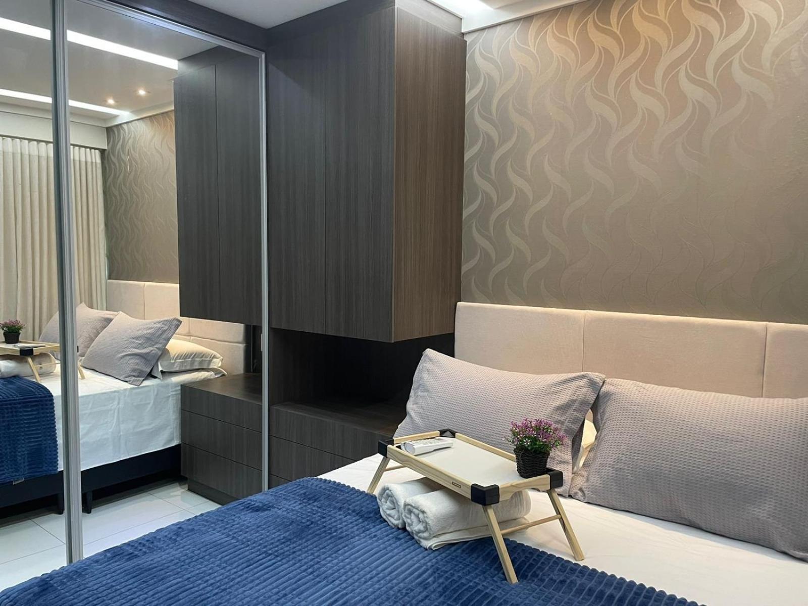 2 Qts.| 4 Hosp. | Ao Lado Do Goiania Shopping Apartment Bagian luar foto